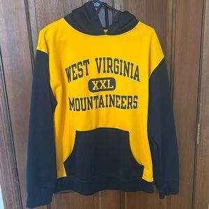 WVU sweatshirt size medium. Blue and gold